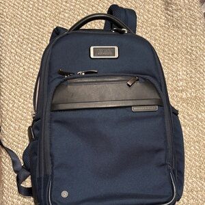 Briggs & Riley Medium Backpack in Navy